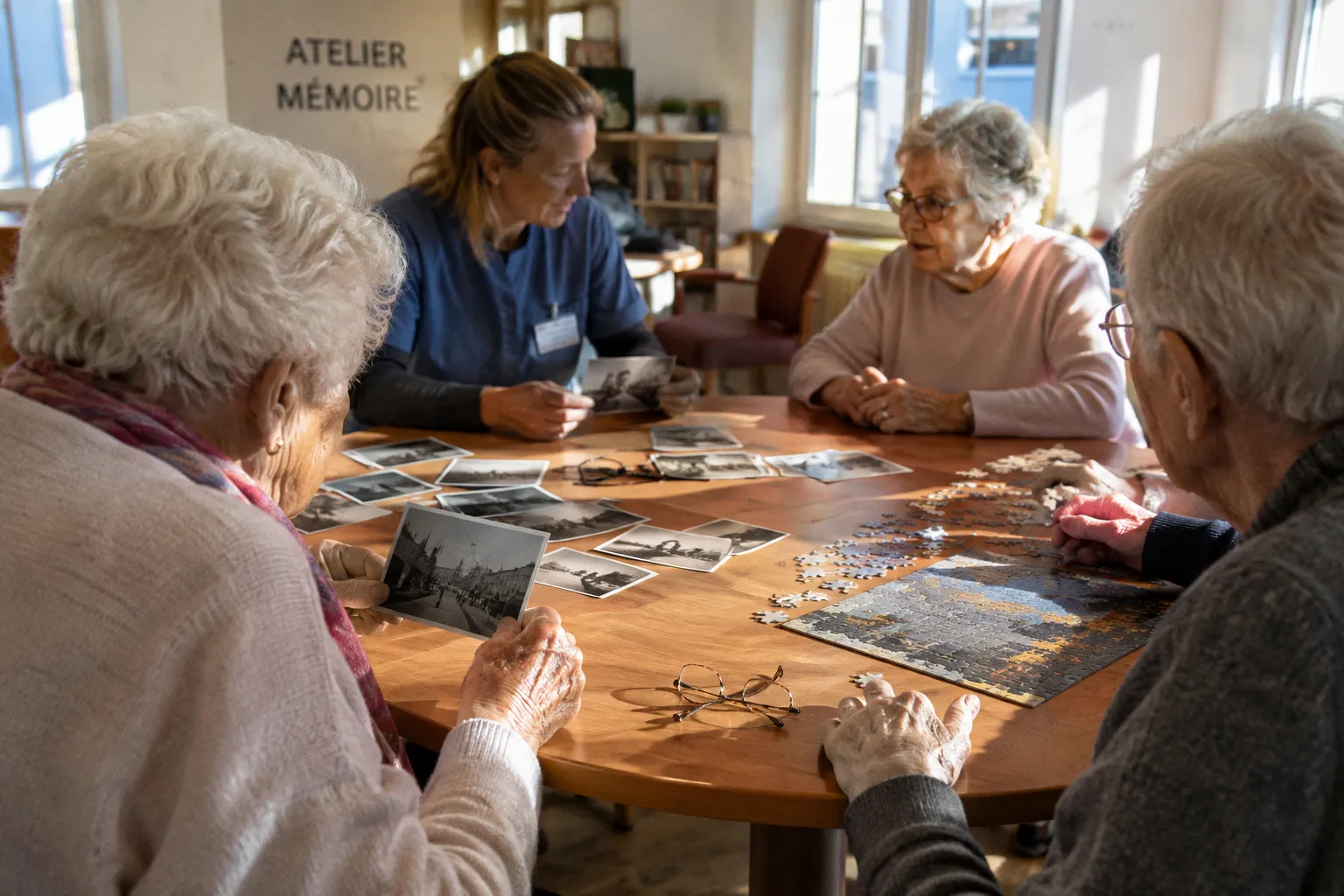 Ateliers mémoire en EHPAD : fonctionnement et bienfaits