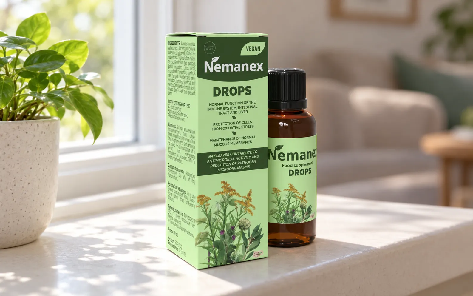 Nemanex Cystitis — le produit au quotidien