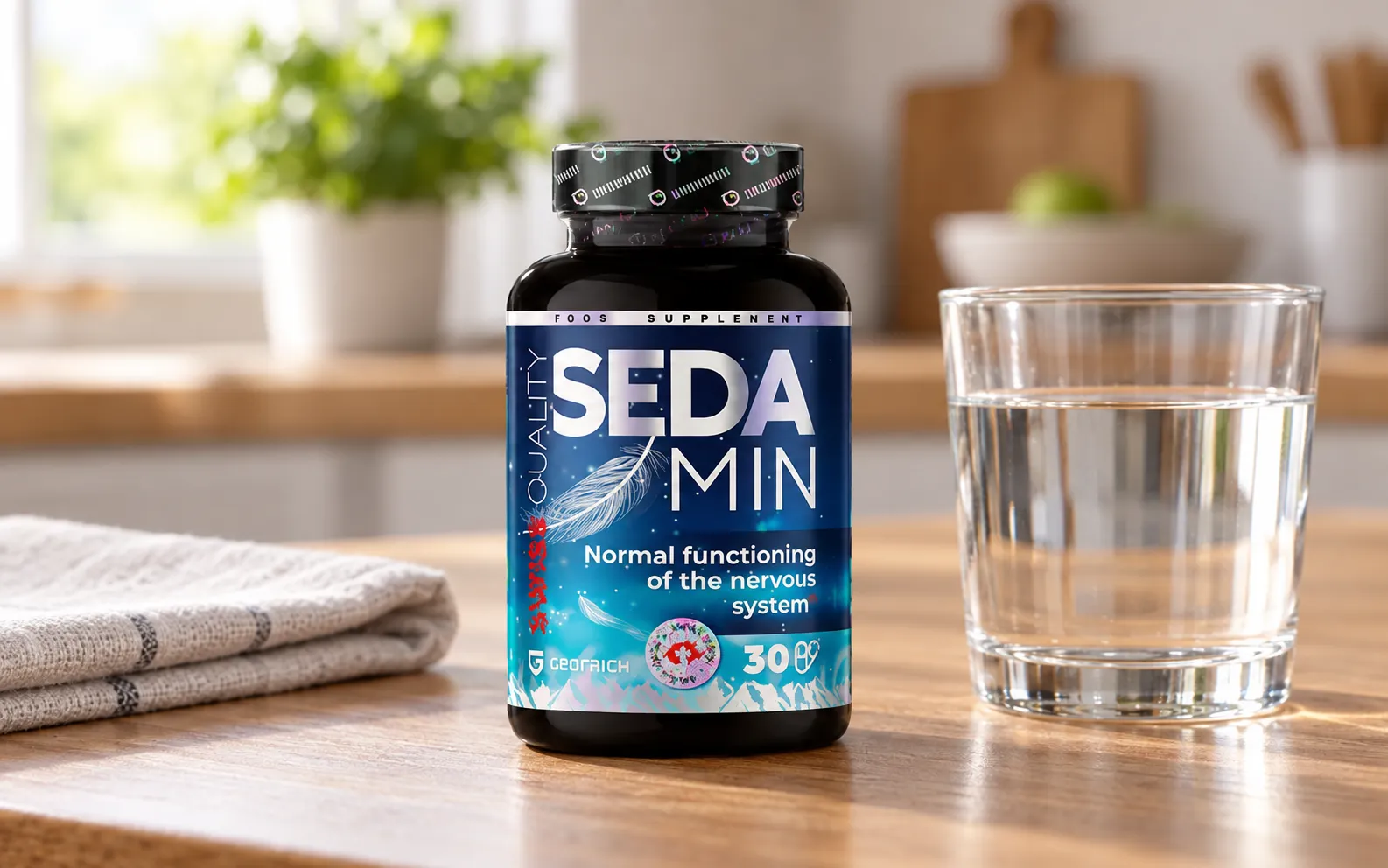 Sedamin — le produit au quotidien