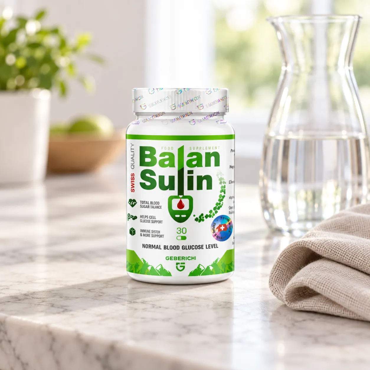 Balansulin — le produit au quotidien