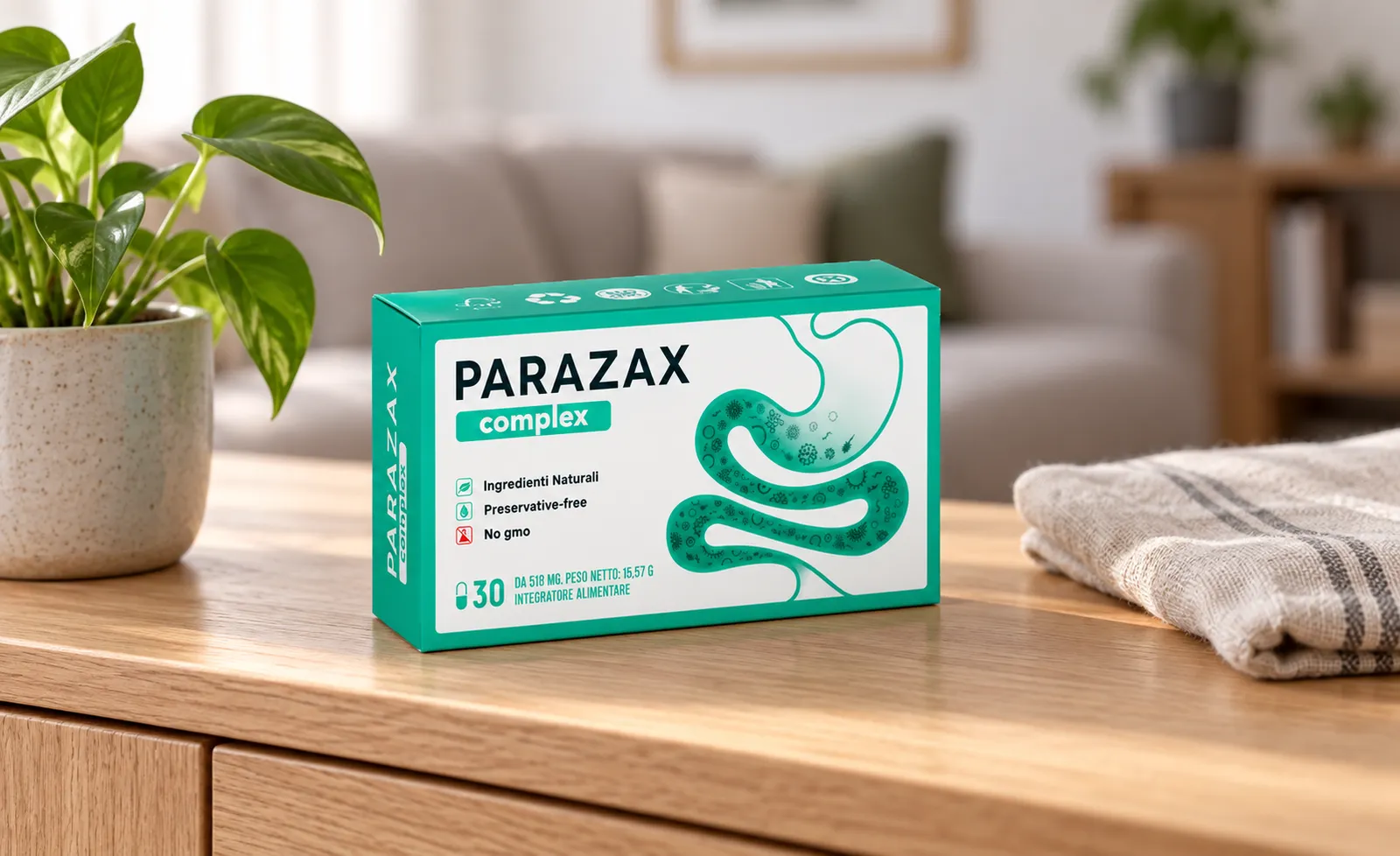 Parazax Complex — le produit au quotidien