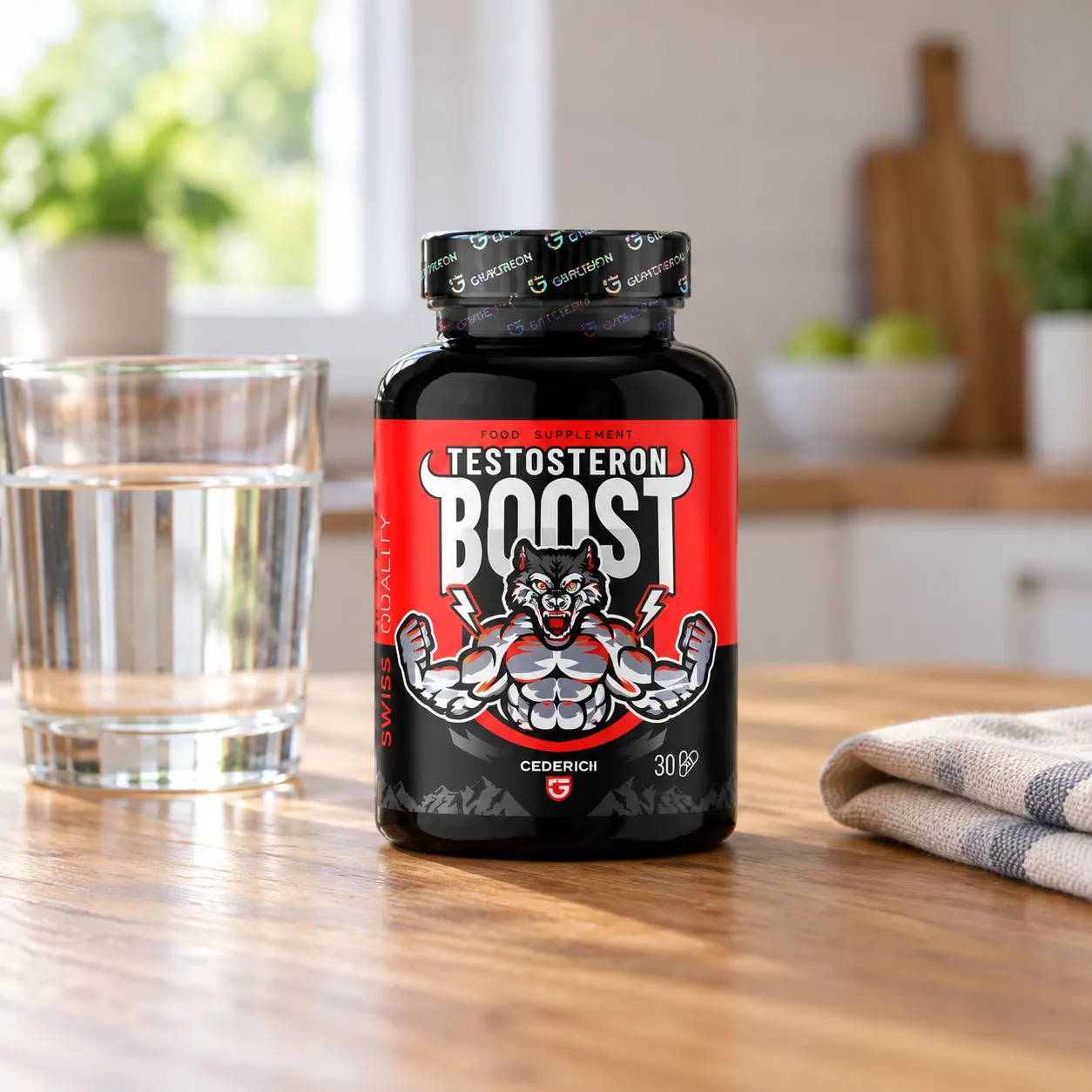 Testosteron Boost — le produit au quotidien