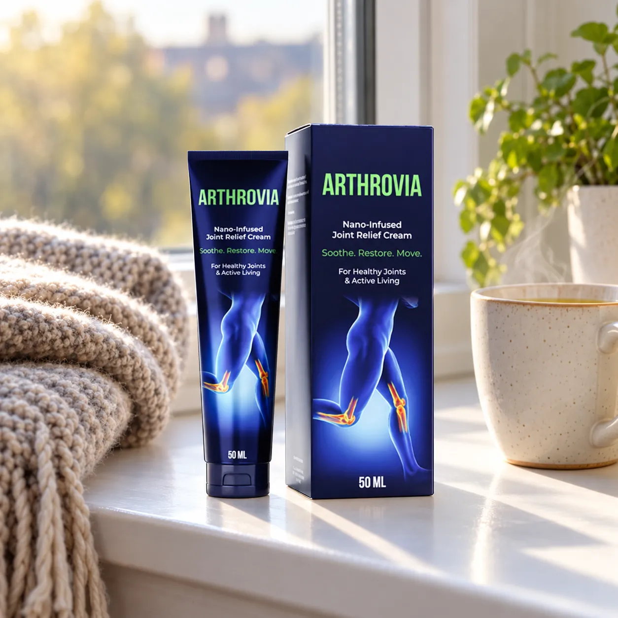 Arthrovia — le produit au quotidien