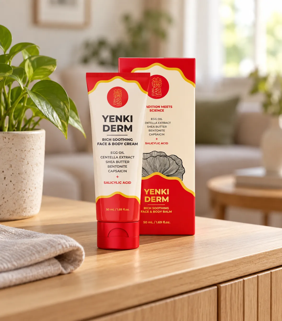 Yenki Derm — le produit au quotidien