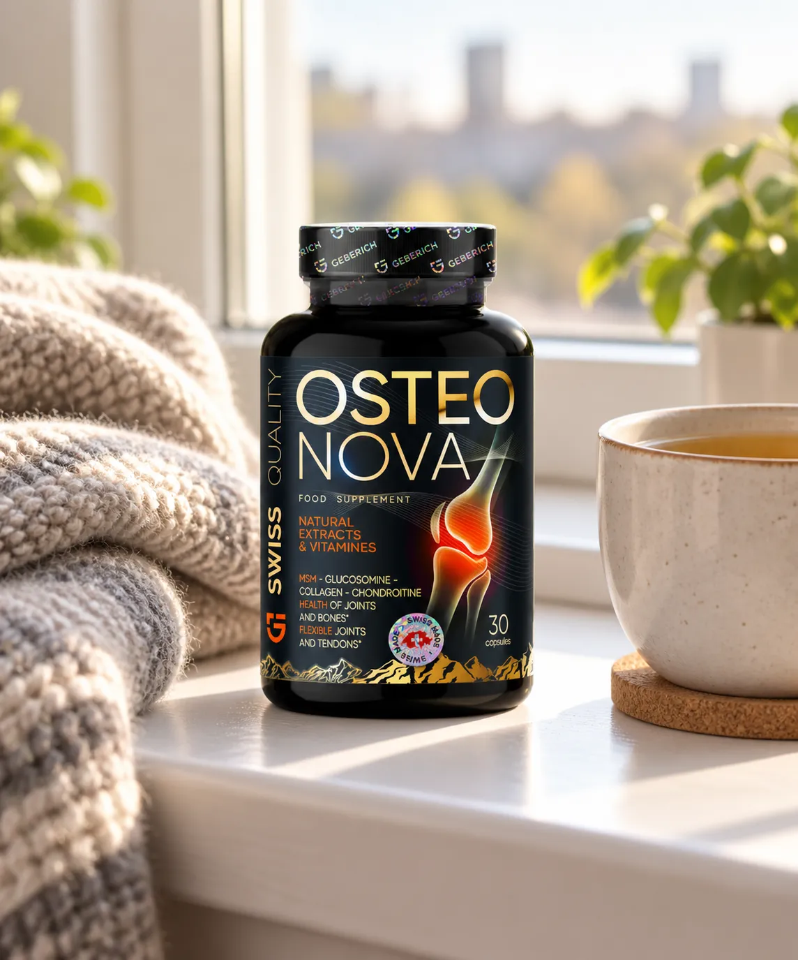 OsteoNova — le produit au quotidien