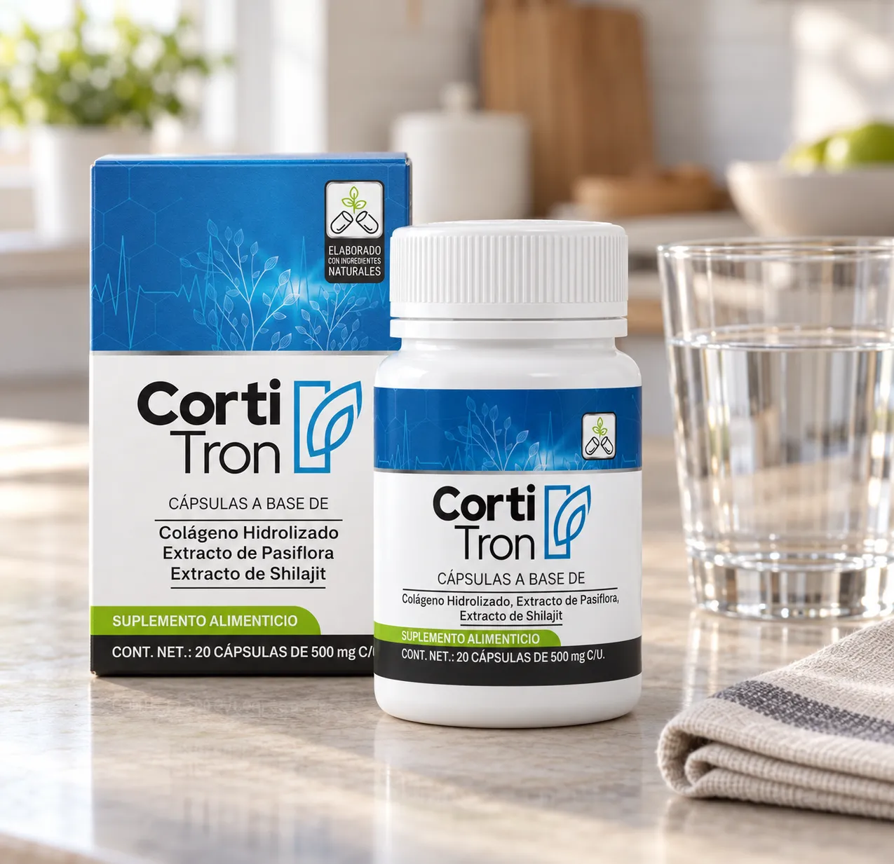 Cortitron — le produit au quotidien