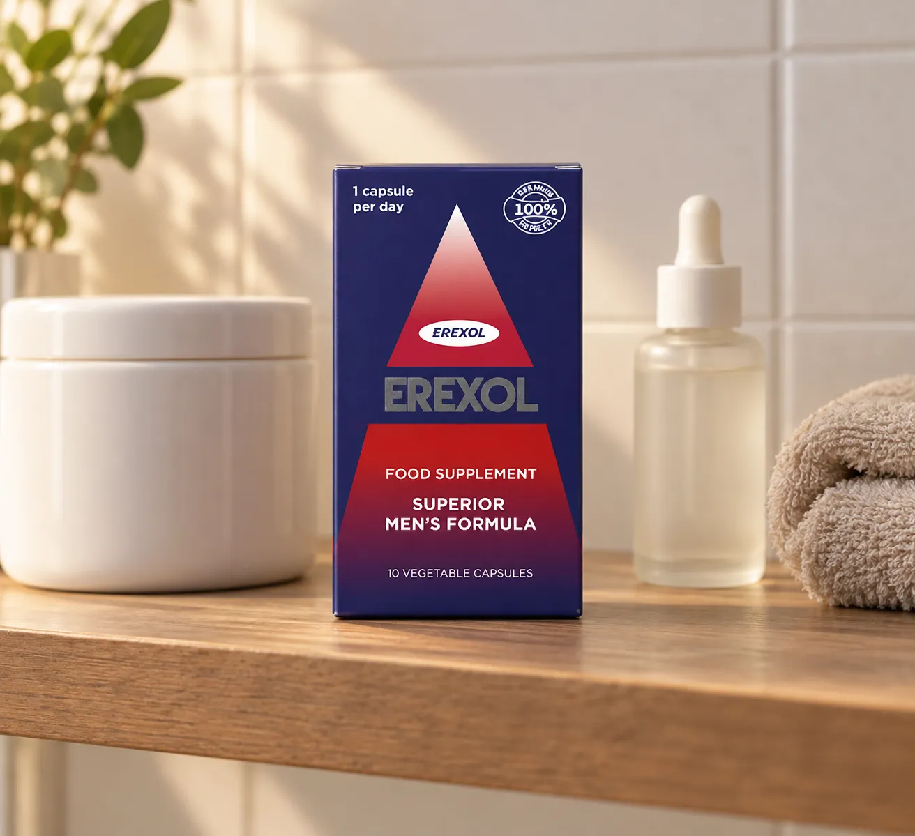 Erexol — le produit au quotidien