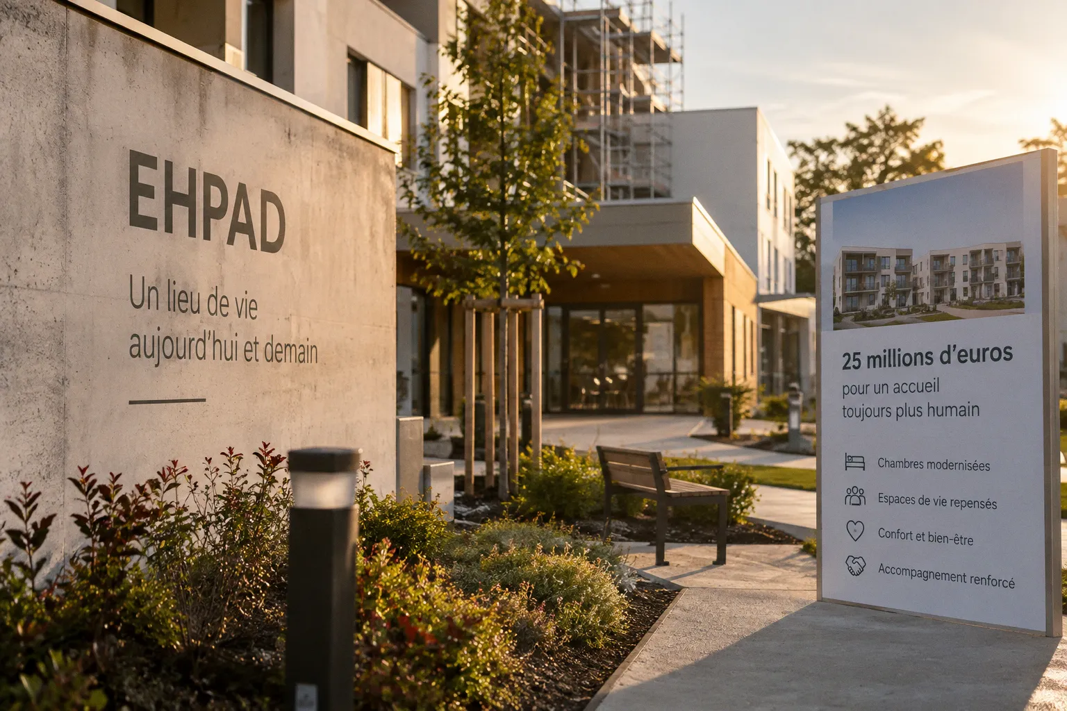 Un investissement de 25 millions d'euros pour moderniser l'accueil des seniors en milieu hospitalier